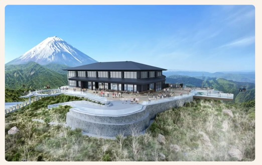箱根観光の名所・大涌谷（地獄谷）の風景